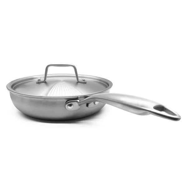 Forever Ware 3 Ply 18 8 Stainless Steel Skillet Fry Pan NO LID 10.5 inch USA