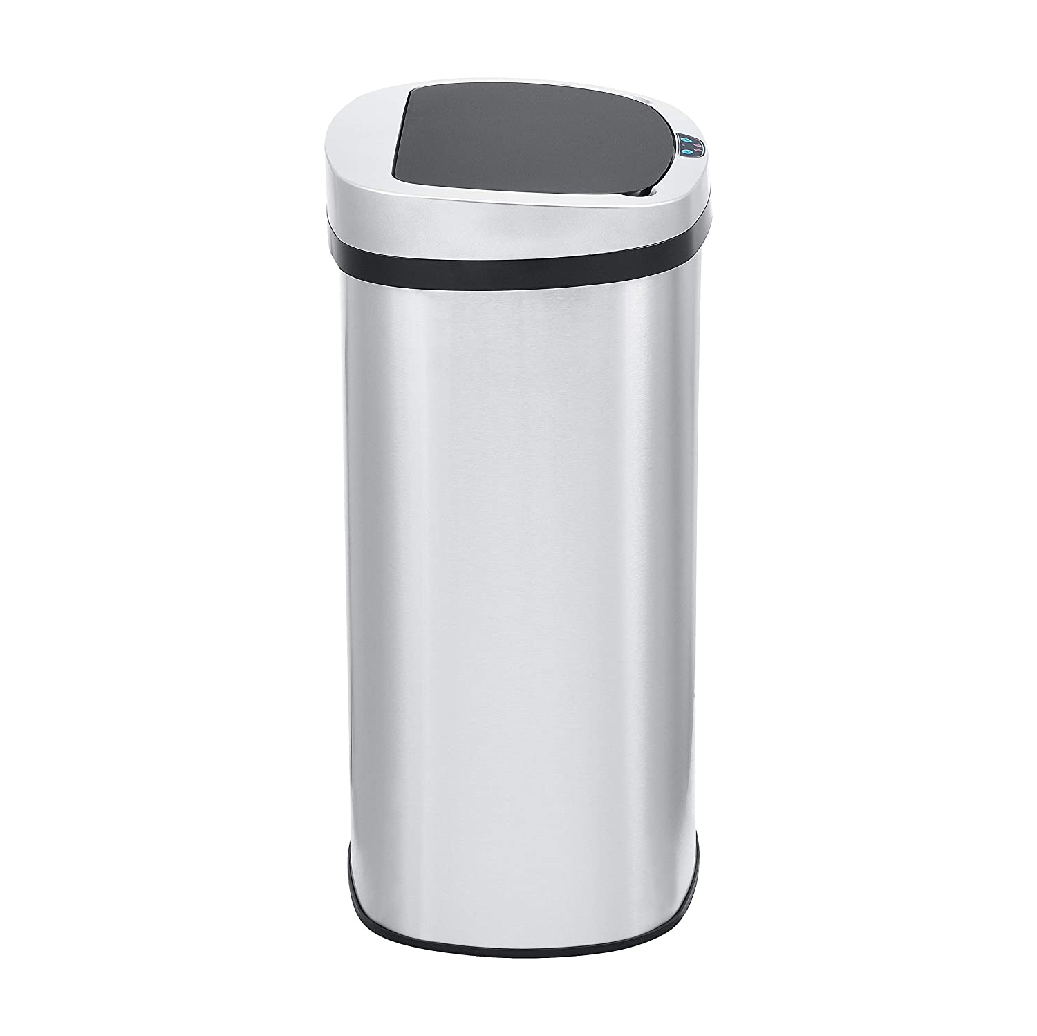  13 Gallon Trash Can Kitchen Trash Can, Motion Sensor Trash Can  13 Gallon Tall Kitchen Waste Bins Trash Bins, Kitchen Garbage Can 13 Gallon  Automatic Trash Can with Lid Stainless Steel