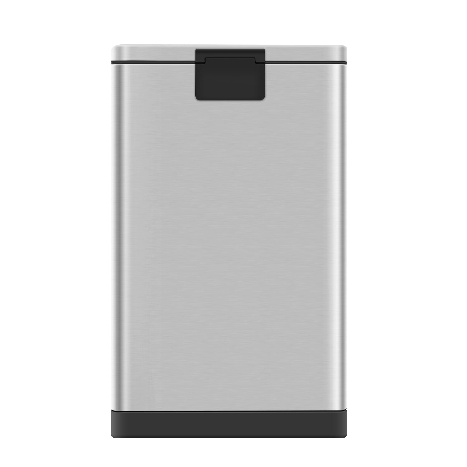 10 Liter Rectangular Bathroom Slim Stainless Steel Trash Can-Mega Casa